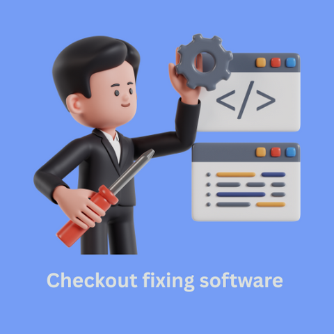 Checkout fixing software